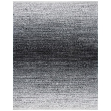 Safavieh 10 x 14 ft. Adirondack Power Loomed Rectangle Area Rug Grey & Dark Grey ADR142H-10